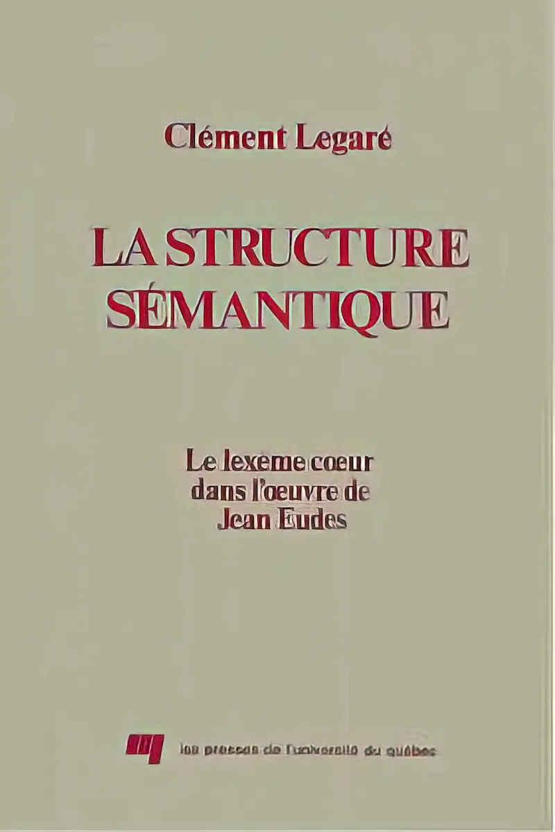 Couverture : La structure sémantique