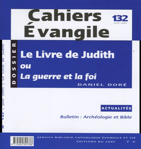 Couverture : Le livre de Judith