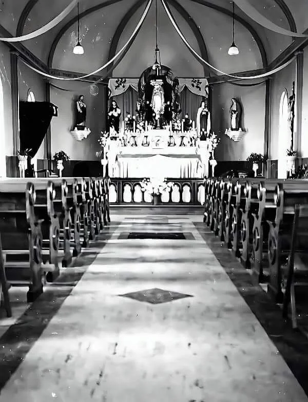 Intérieur de l’église de Blanc-Sablon