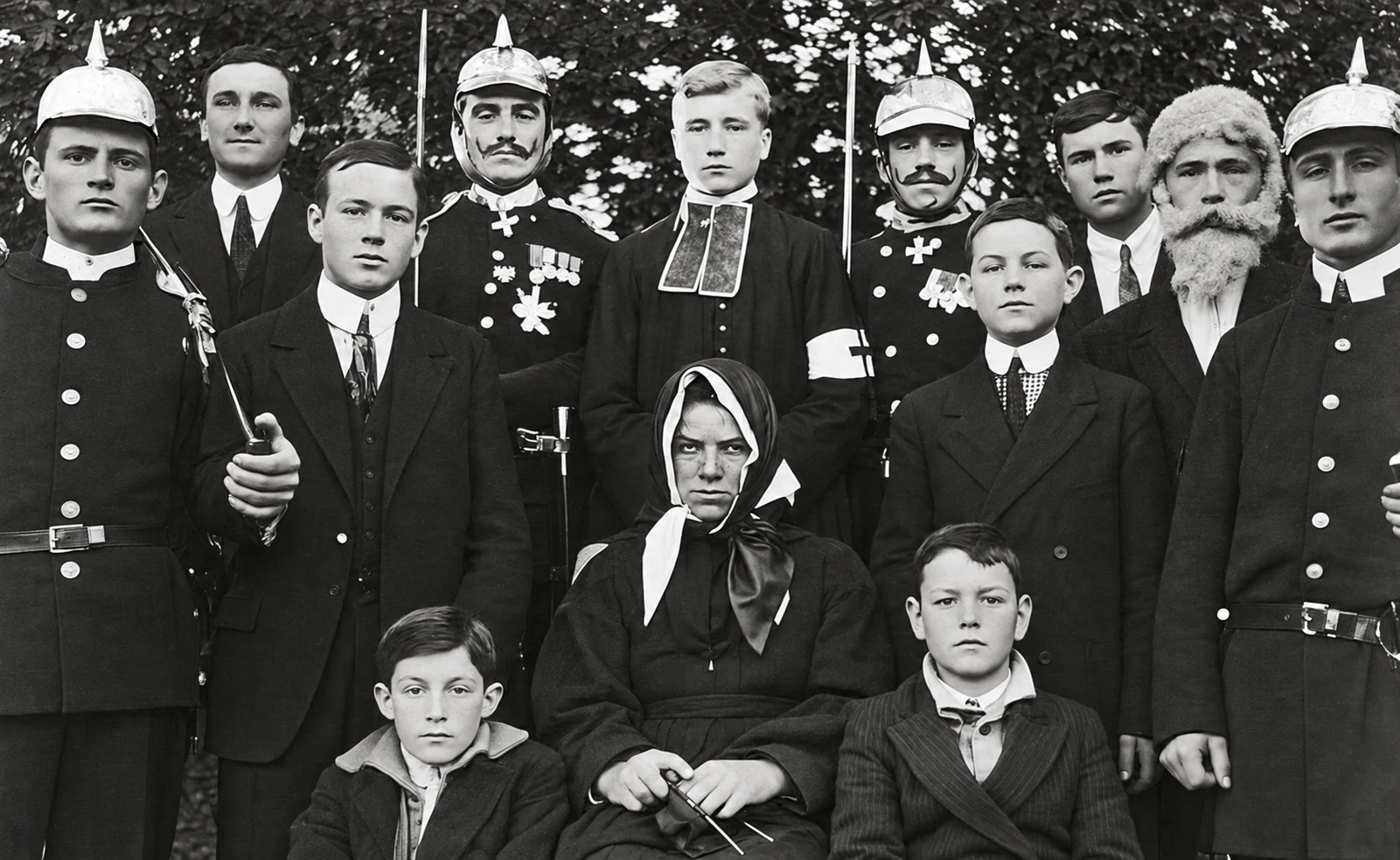 Théâtre le 'Coeur de prêtre' en 1916