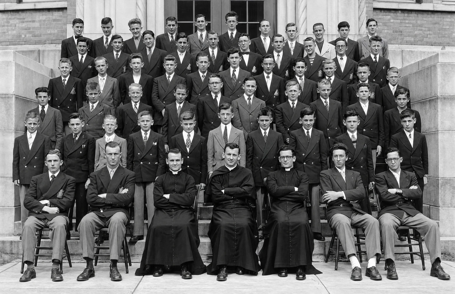 Juvénistes en 1950