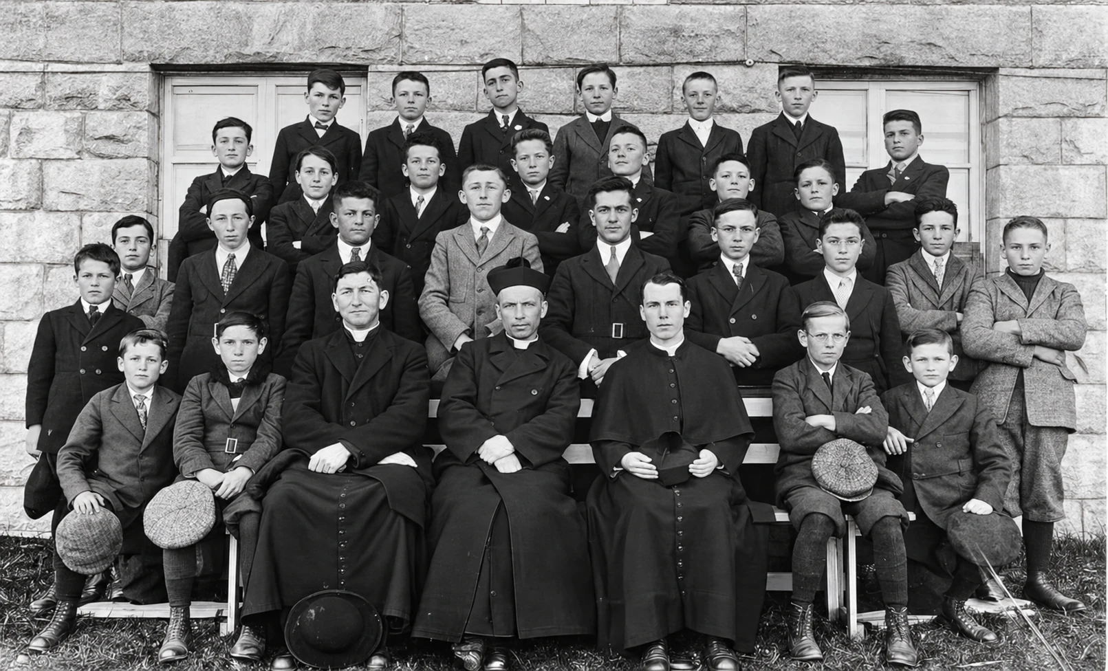 Père Proulx, Lefer et La Motte en 1921-1922